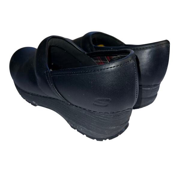 Work Sketchers Womens Slip on Shoes Slip Resistant Sole Black Size 8 - Picture 4 of 14